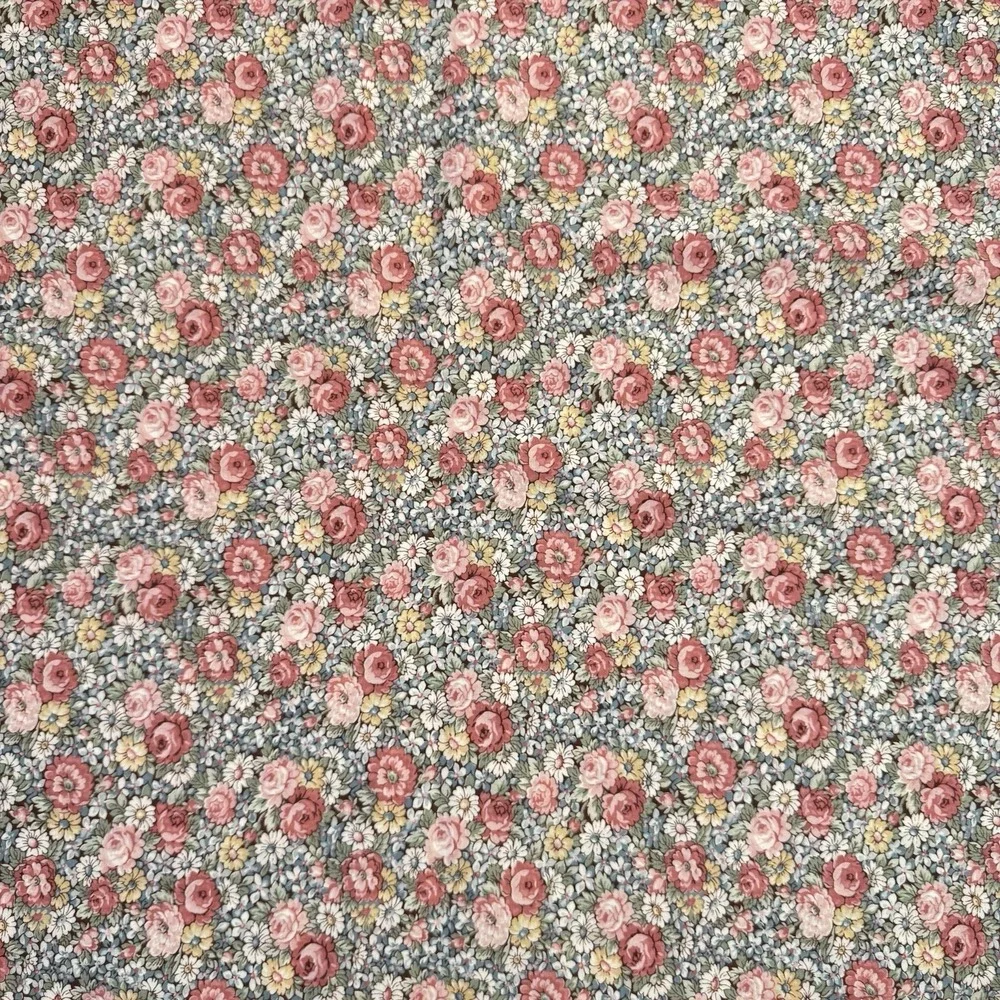 Joan Kessler Concord Fabrics Cottagecore Cabbage Roses 12 yards 17